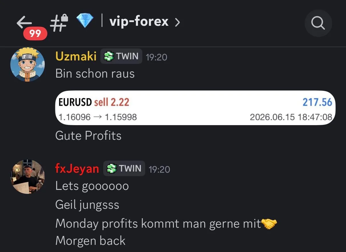 TwinTrading member testimonial